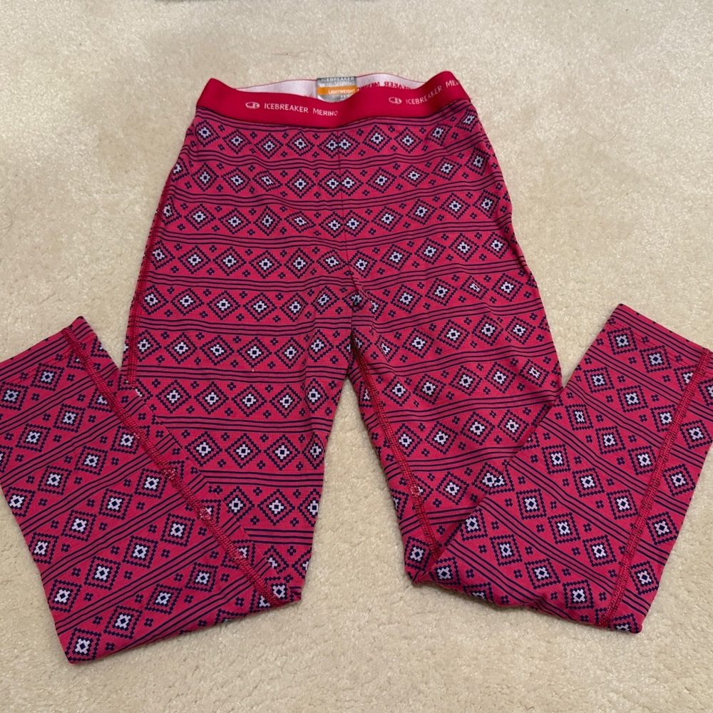 Icebreaker wool base layer kids 5-6 years
